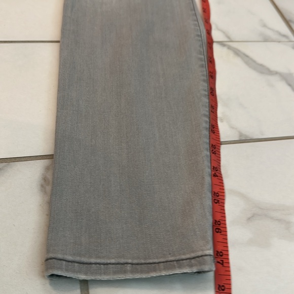 White House Black Market Light Gray Denim Leggings - Picture 7 of 7